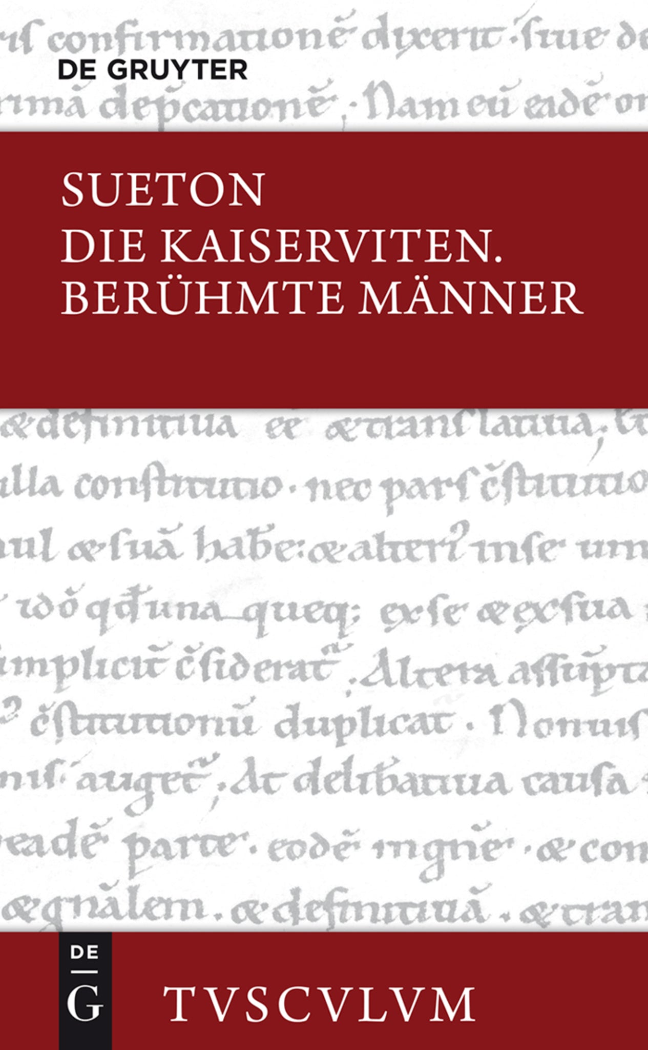 Cover image for Die Kaiserviten / Berühmte Männer ISBN 9783050063911